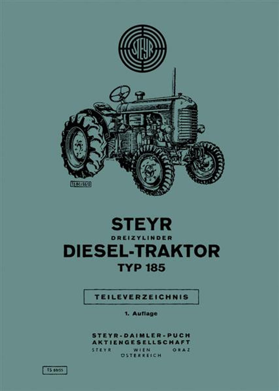 Ersatzteilbuch Steyr T185 kaufen Ersatzteilbuch Steyr T185 im Oldtimer Traktor Ersatzteile Shop online kaufen
