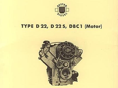 Ersatzteilbuch Warchalowski Motor D22, D22S und DBC1 im Oldtimer Traktor Ersatzteile Shop online kaufen